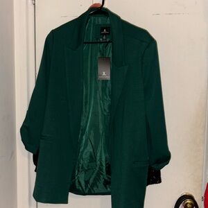 Jules& Leopold Green Blazer